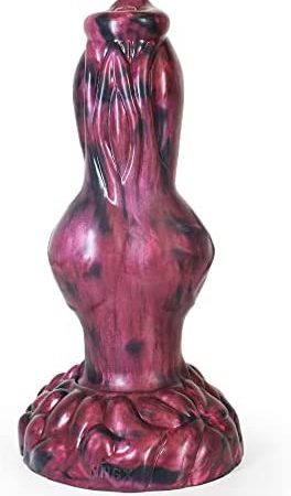 BeHorny Dildo Sex Toy, Liquid Silicone Alien/Fido Dildo with Suction Cup
