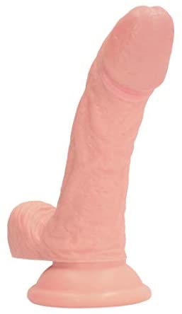Shots 5-Inch Curved Realistic Dildo, Flesh GC020FLE