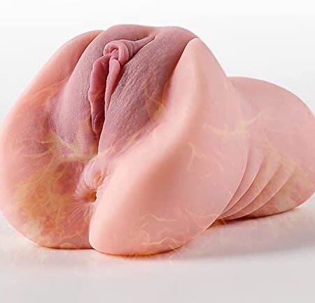 bsqipsd Pocket Pussy Male Masturbation Sex Toys with Realistic 3D Vagina and Tight Anus, Portable Man Masturbation Stroker Adult Sex Doll (670G Heating)