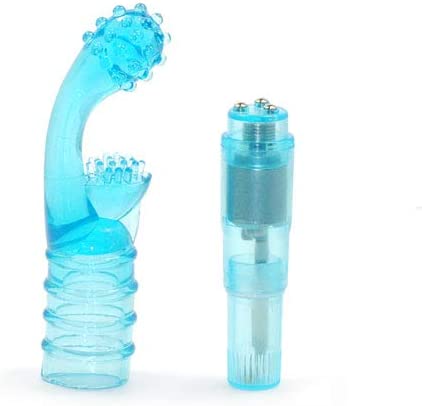 BeHorny Bullet Vibrator Sex Toy Mega Power Mini Vibrator G-Spot and Clitoris, Blue