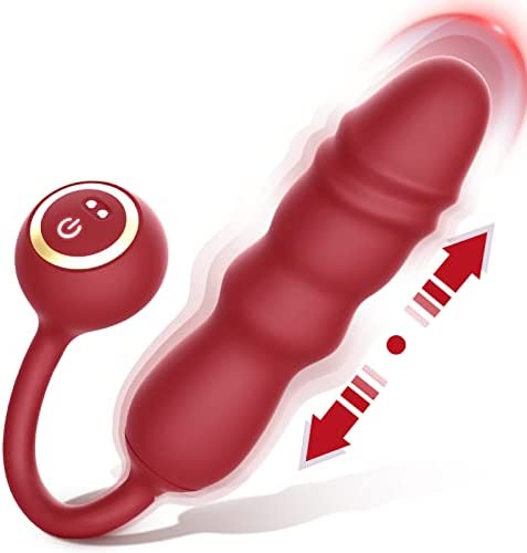 Thrusting Vibrator Sex Toys for Woman, Adult Toys with Clitoral Stimulator, Dildos for Clitoris G Spot Nipple Anal Toy Bullet Vibratorters Clitoriss Vibrabrater, Sex Toys4couples Men & Women Thrusting