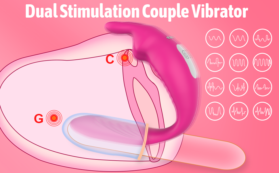 Double Stimulation Vibrator