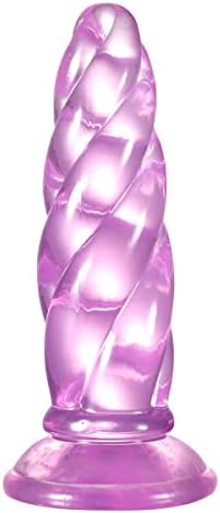 Super Long Thick Anal Beads Anal Plug Thread Large Butt Plug Dildos for Man Woman and Couples Sex Toys (Purple)