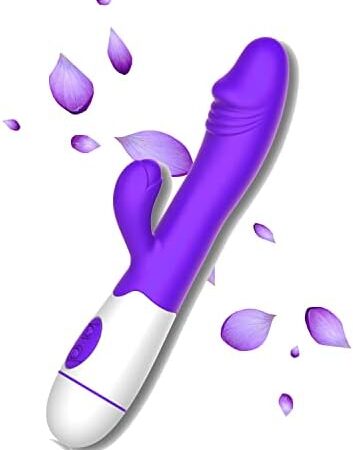 LYZD WAND Soft Multi-Speed Rab.b.i.t Vibrat.o.rs, Wireless, 12 Mode, ṧ-ê-x tọẏs4côuples Mẹň & Wǒmẹn Sụckǐng and Lịckǐng Vibratorters for Women (Purple AIR)