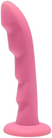 Strap U Pink Ripples Silicone Strap On Harness Dildo